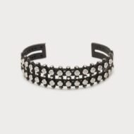 Vintage Black Plastic Bangle - Image 3