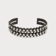 Vintage Black Plastic Bangle